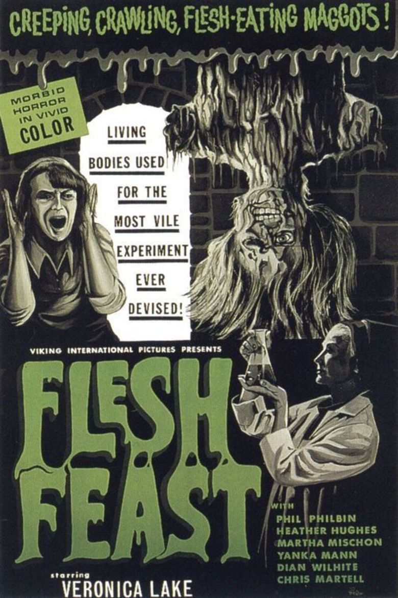 Flesh Feast (film) movie poster
