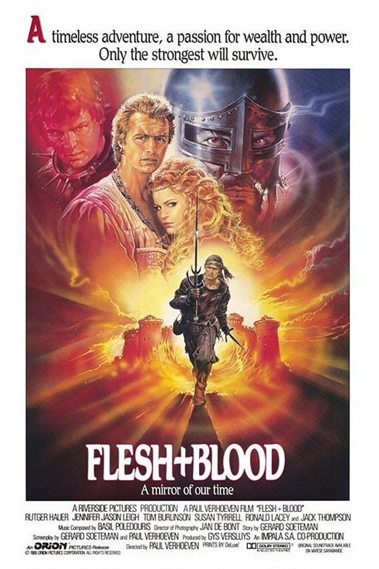Flesh and Blood (1985 film) movie poster