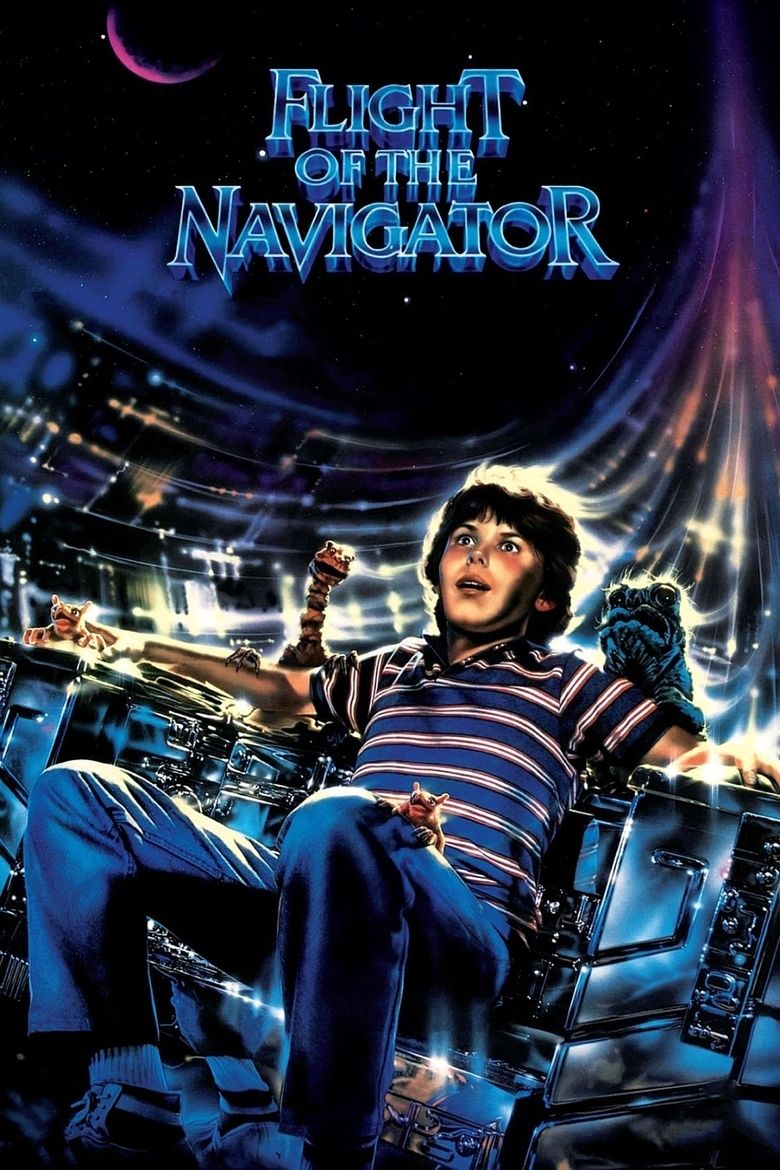 Flight of the Navigator movie poster