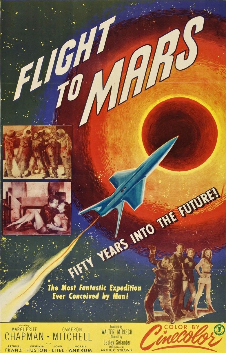 Flight to Mars (film) movie poster