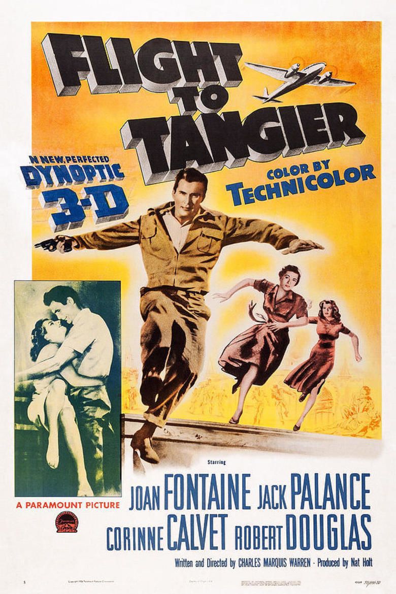 Flight to Tangier movie poster