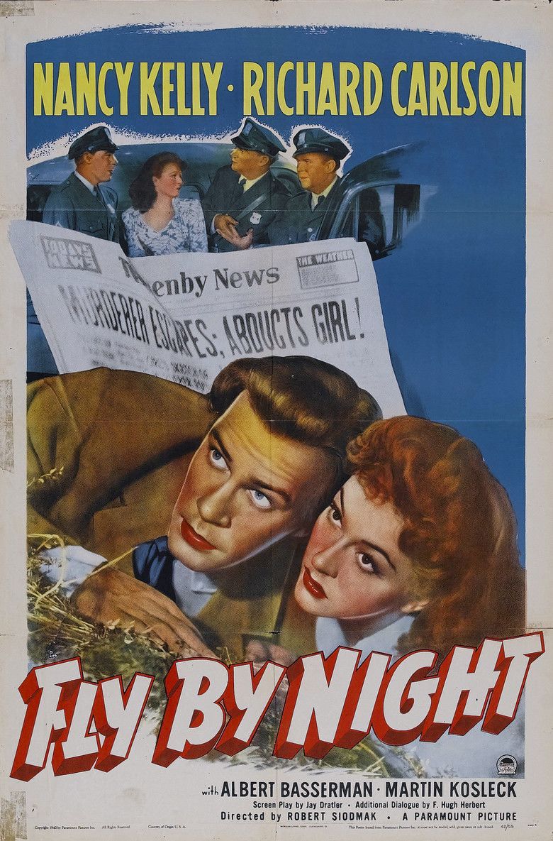 Fly by Night (film) movie poster