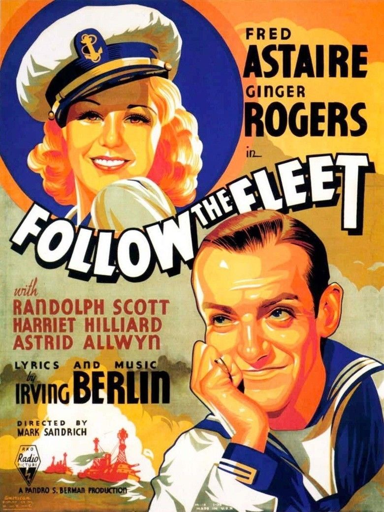 Follow the Fleet movie poster
