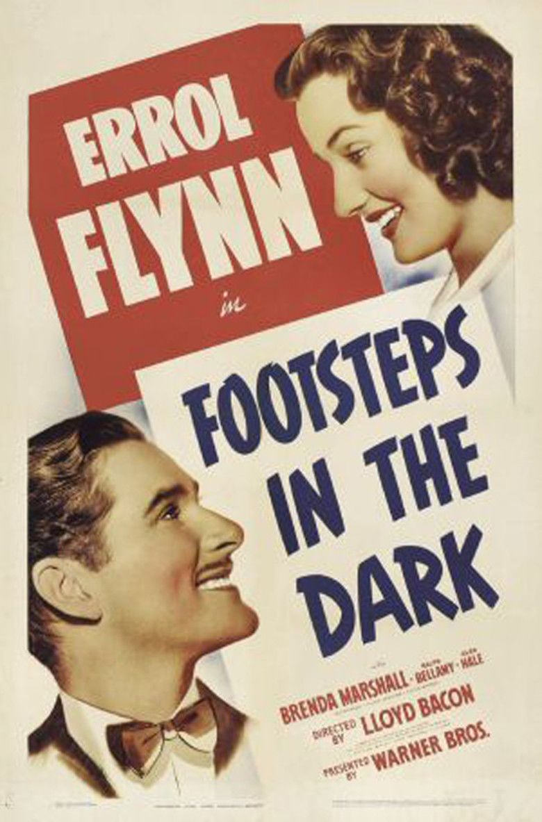 Footsteps in the Dark (film) movie poster