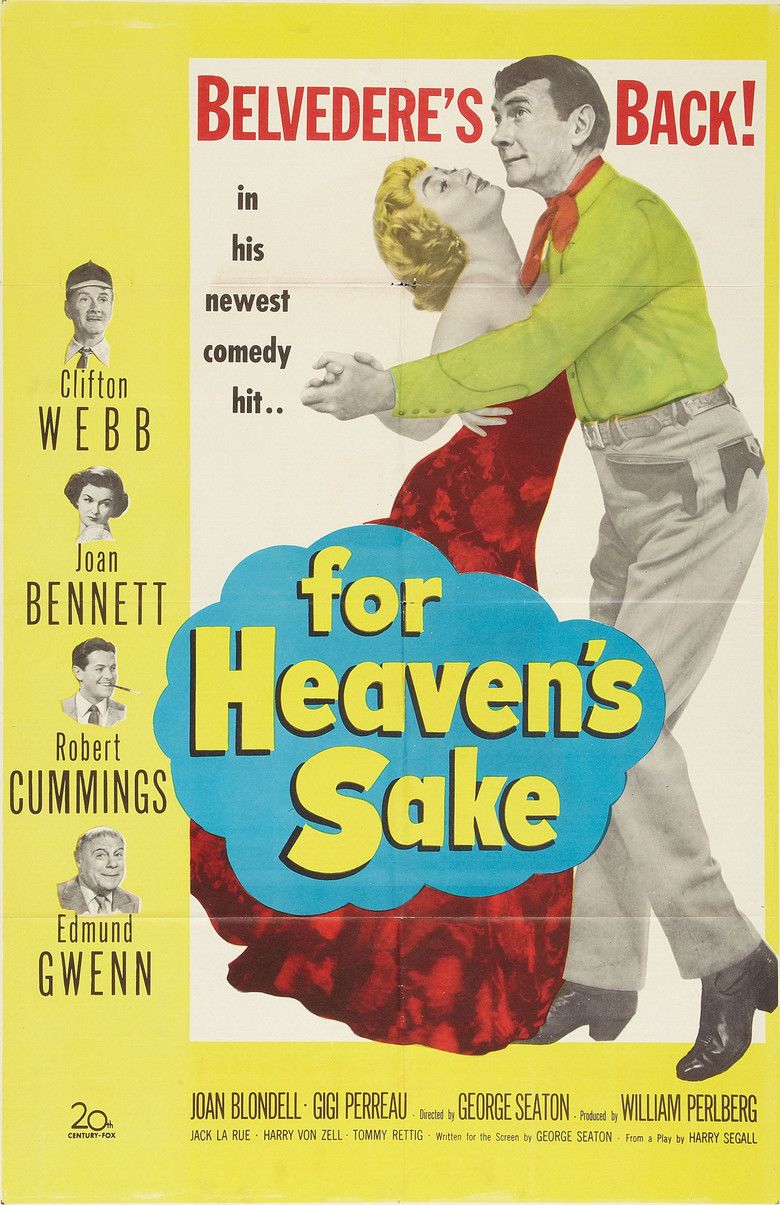 For Heavens Sake (1950 film) movie poster
