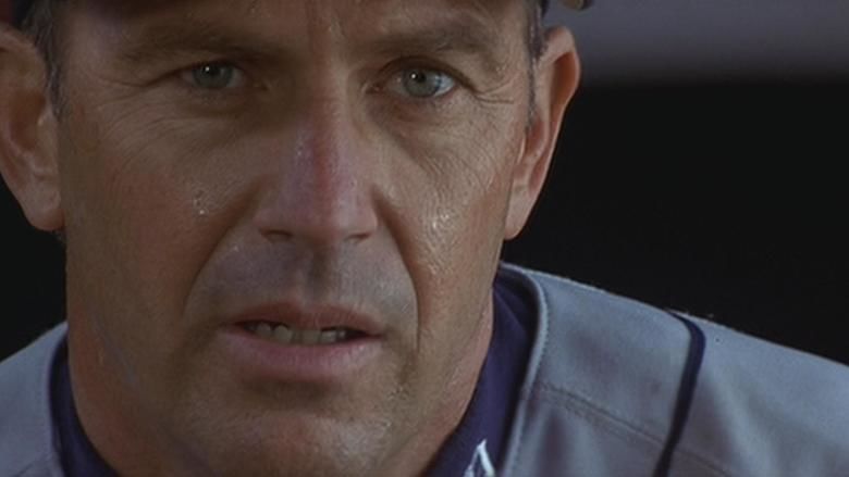 For Love Of The Game movie still, 1999. Kevin Costner as Billy Chapel.  Chapel is a washed up pitcher who examines …