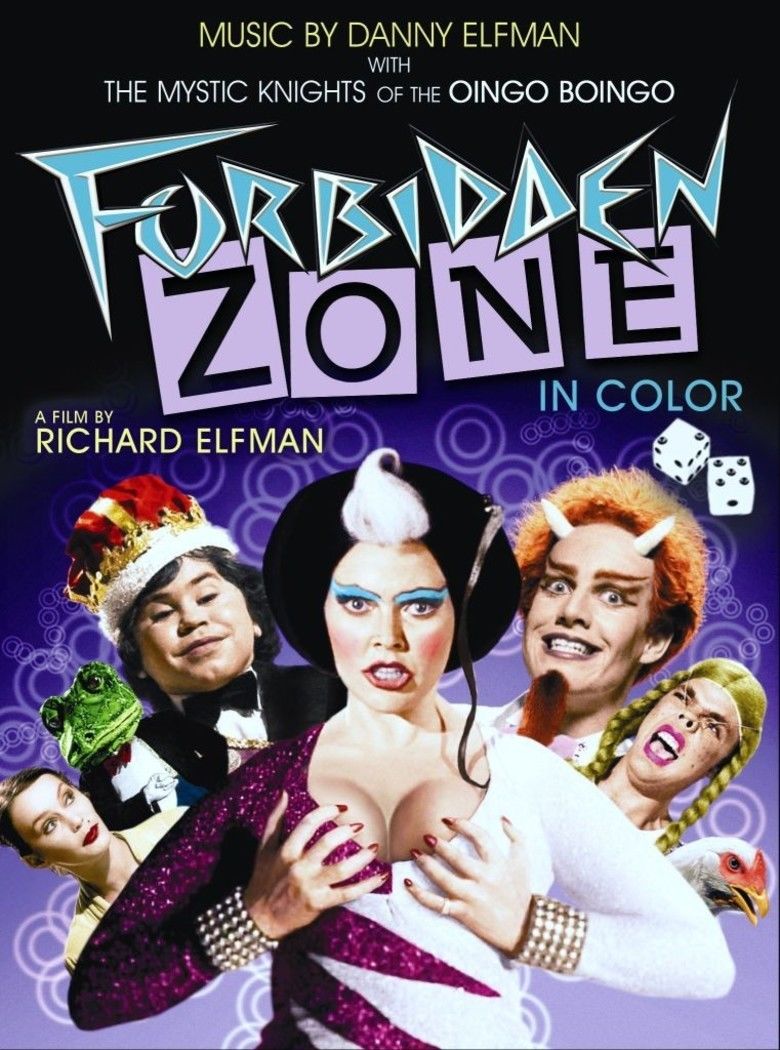 Forbidden Zone movie poster
