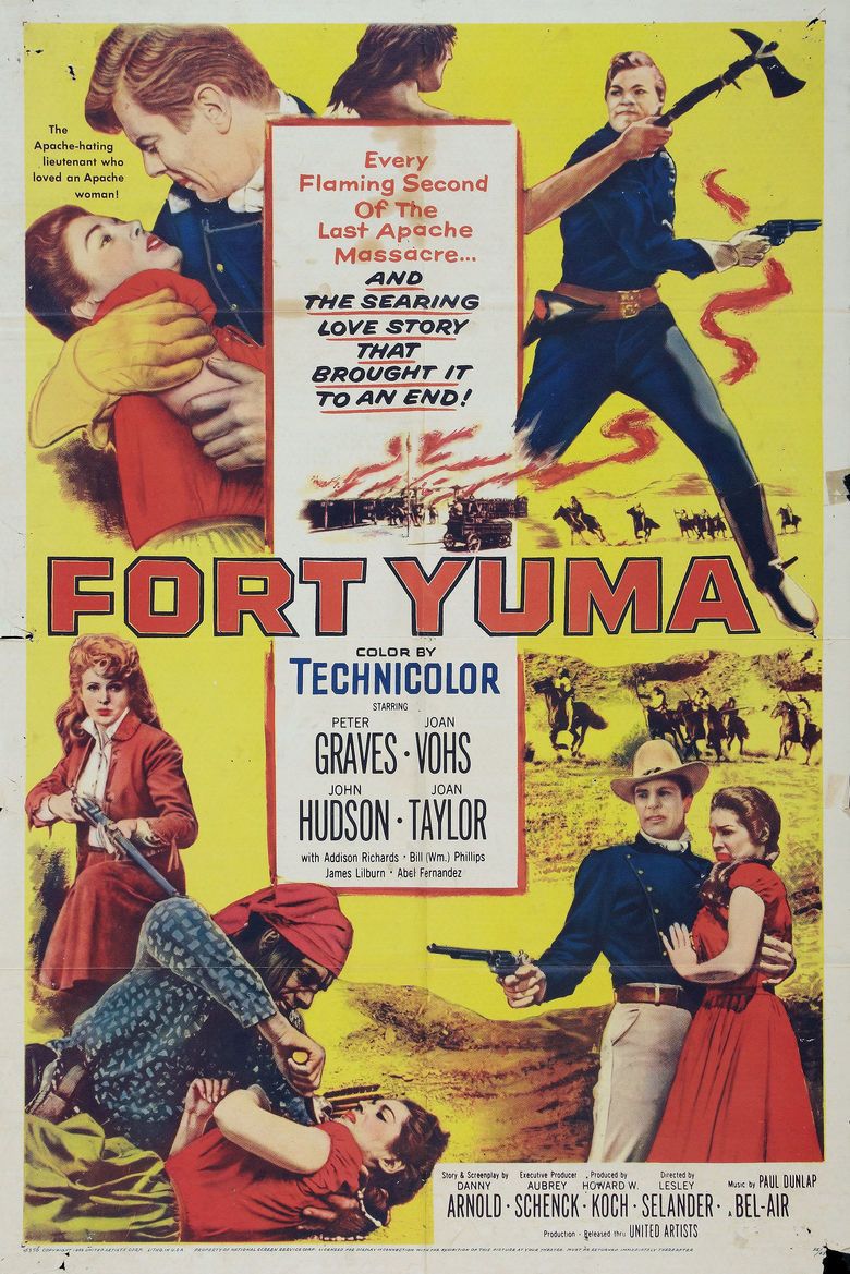 Fort Yuma (film) movie poster
