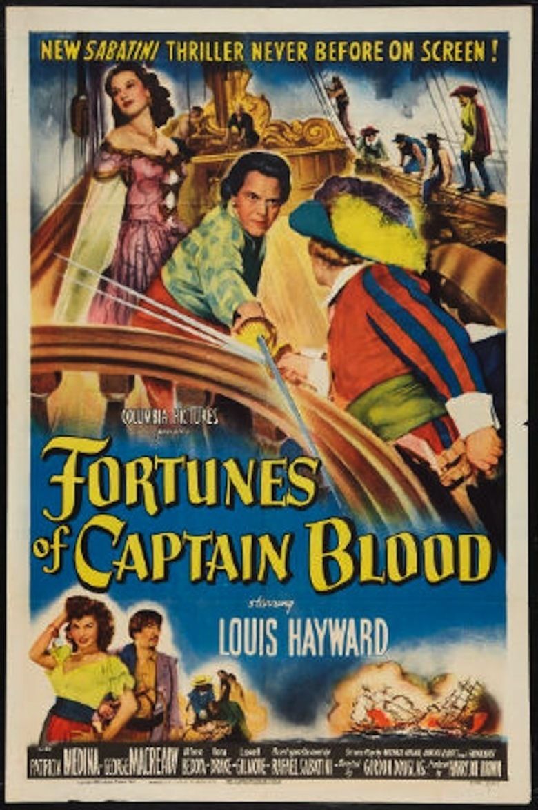 Fortunes of Captain Blood movie poster