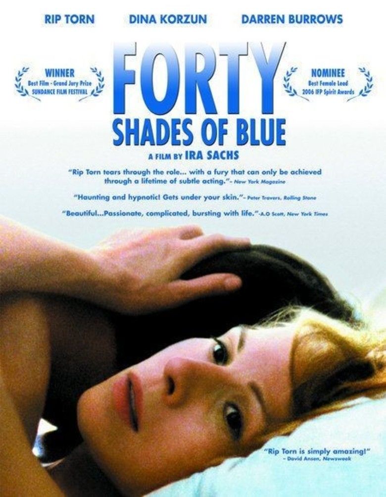 Forty Shades of Blue movie poster