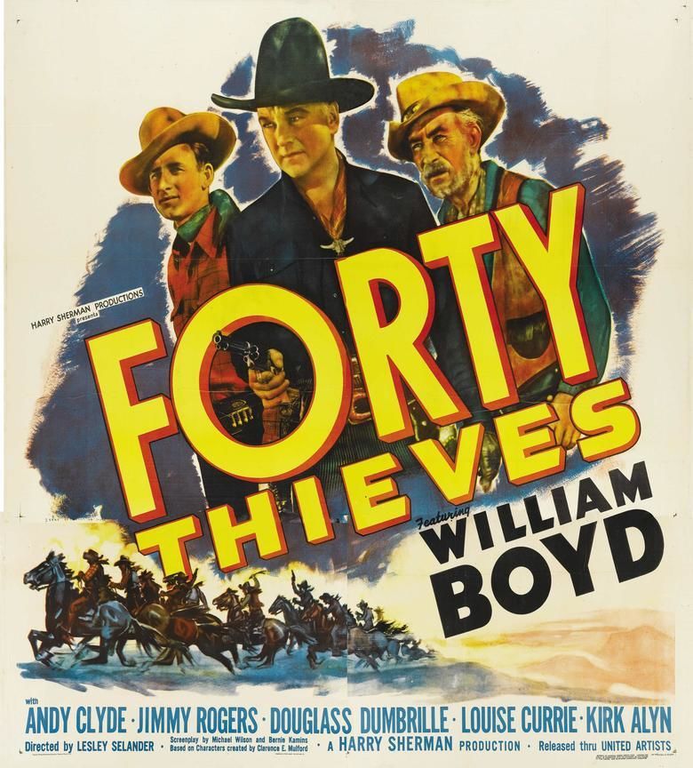 Forty Thieves (film) movie poster