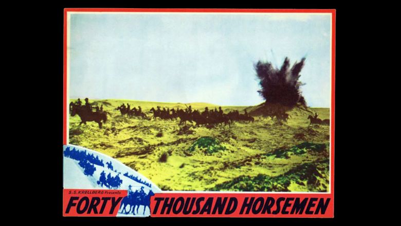 Forty Thousand Horsemen movie scenes