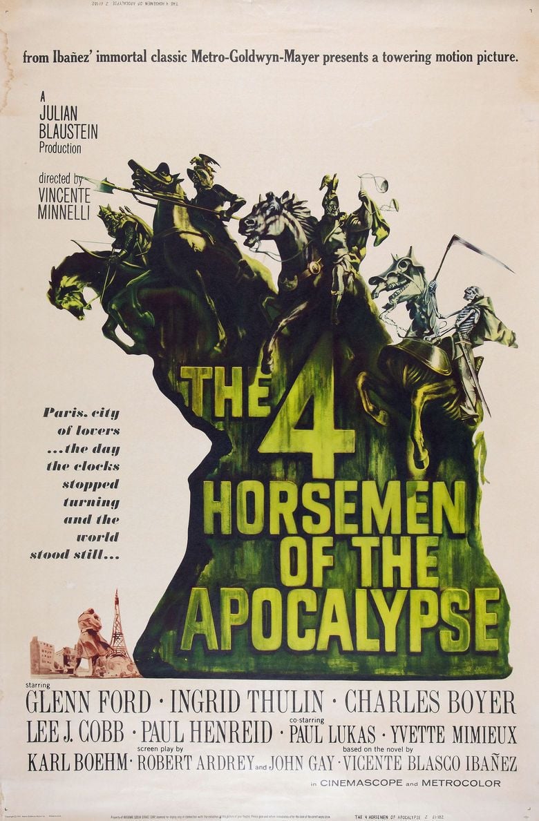 Four Horsemen of the Apocalypse (film) movie poster