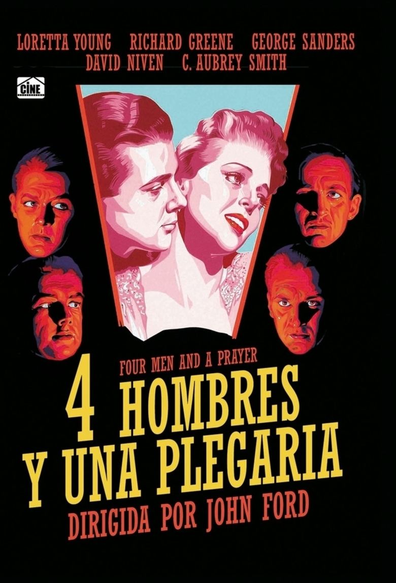 Four Men and a Prayer movie poster