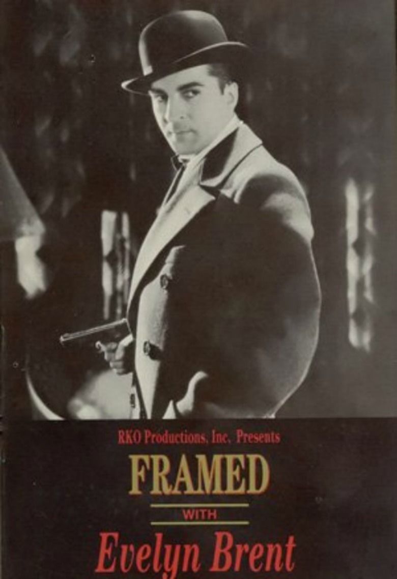 Framed (1930 film) movie poster