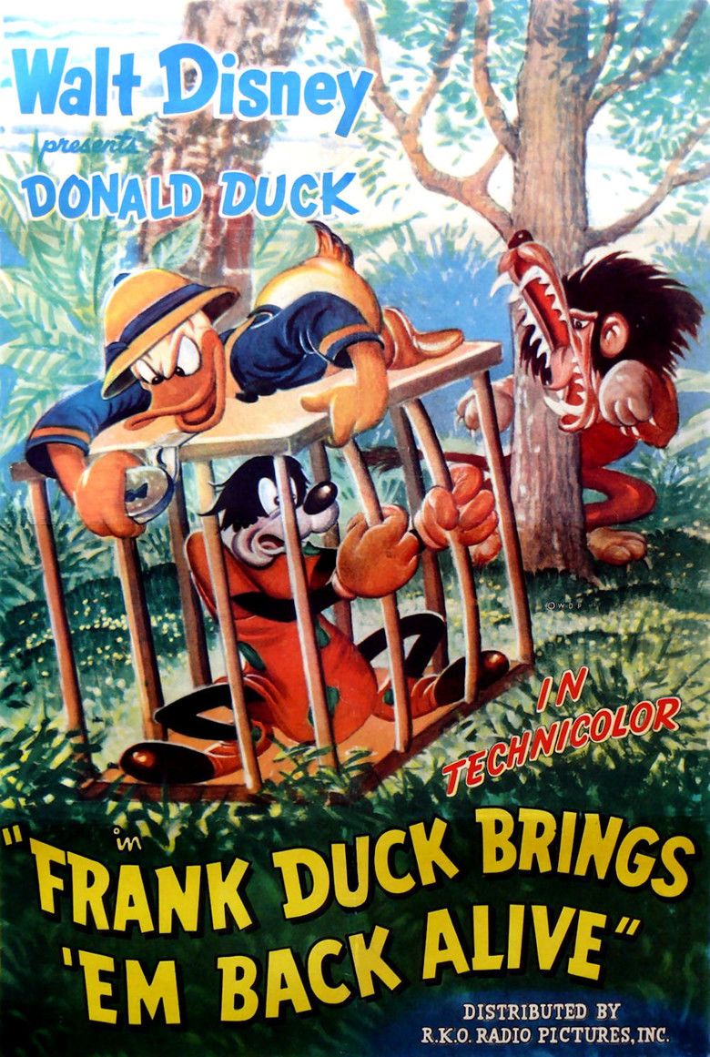Frank Duck Brings Em Back Alive movie poster