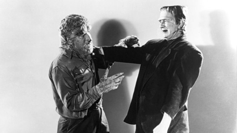 Frankenstein Meets the Wolf Man movie scenes