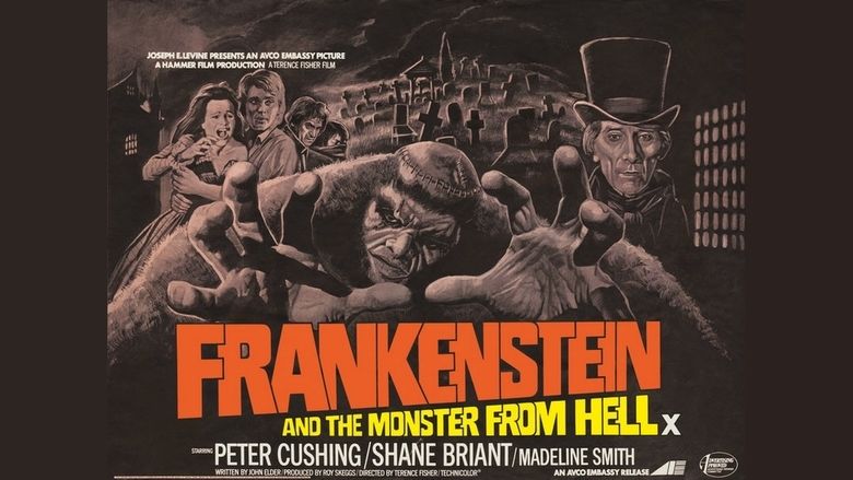 Frankenstein and the Monster from Hell movie scenes