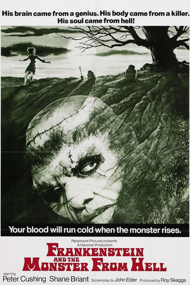 Frankenstein and the Monster from Hell movie poster