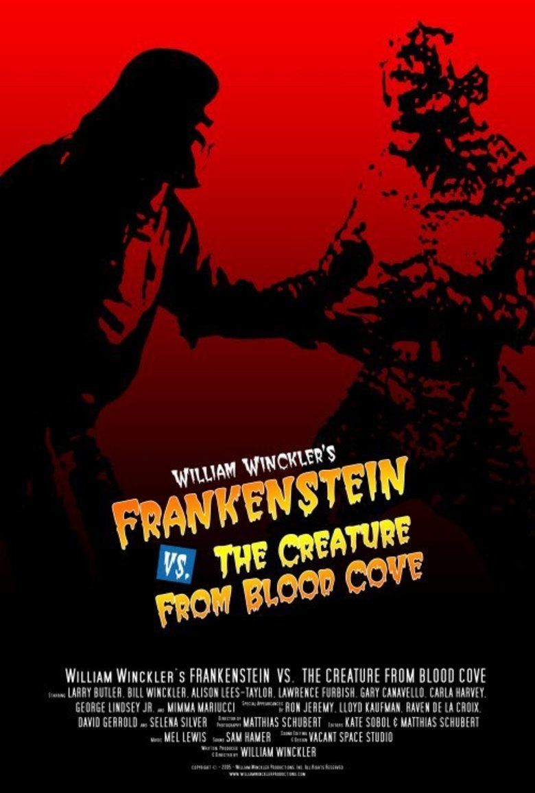 Frankenstein vs the Creature from Blood Cove movie poster