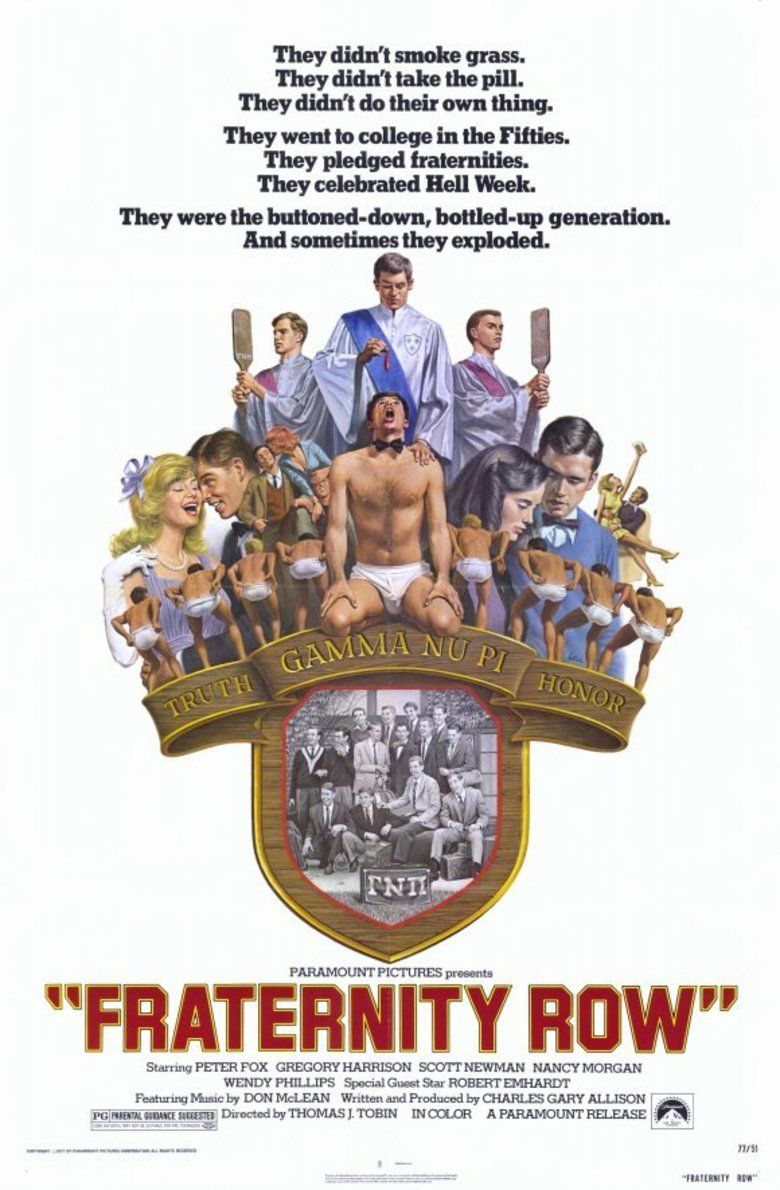 Fraternity Row (film) movie poster