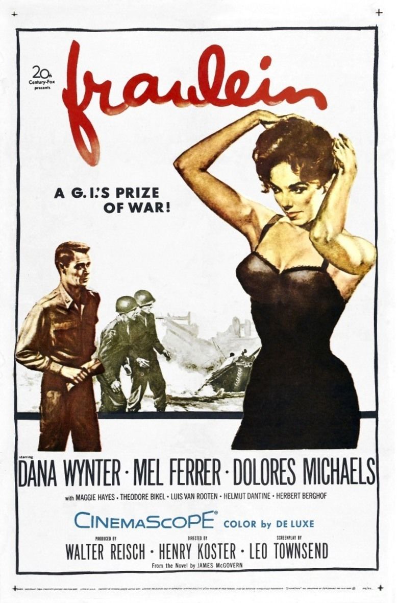 Fraulein (1958 film) movie poster