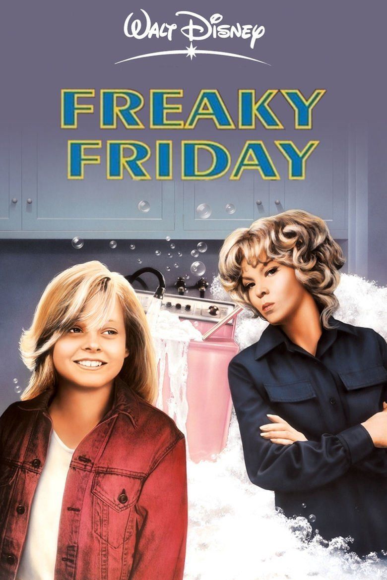 Freaky Friday (1976 film) movie poster