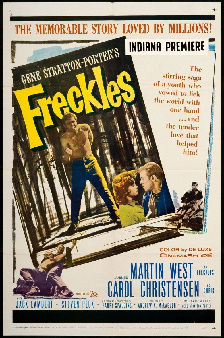 Freckles (1960 film) movie poster