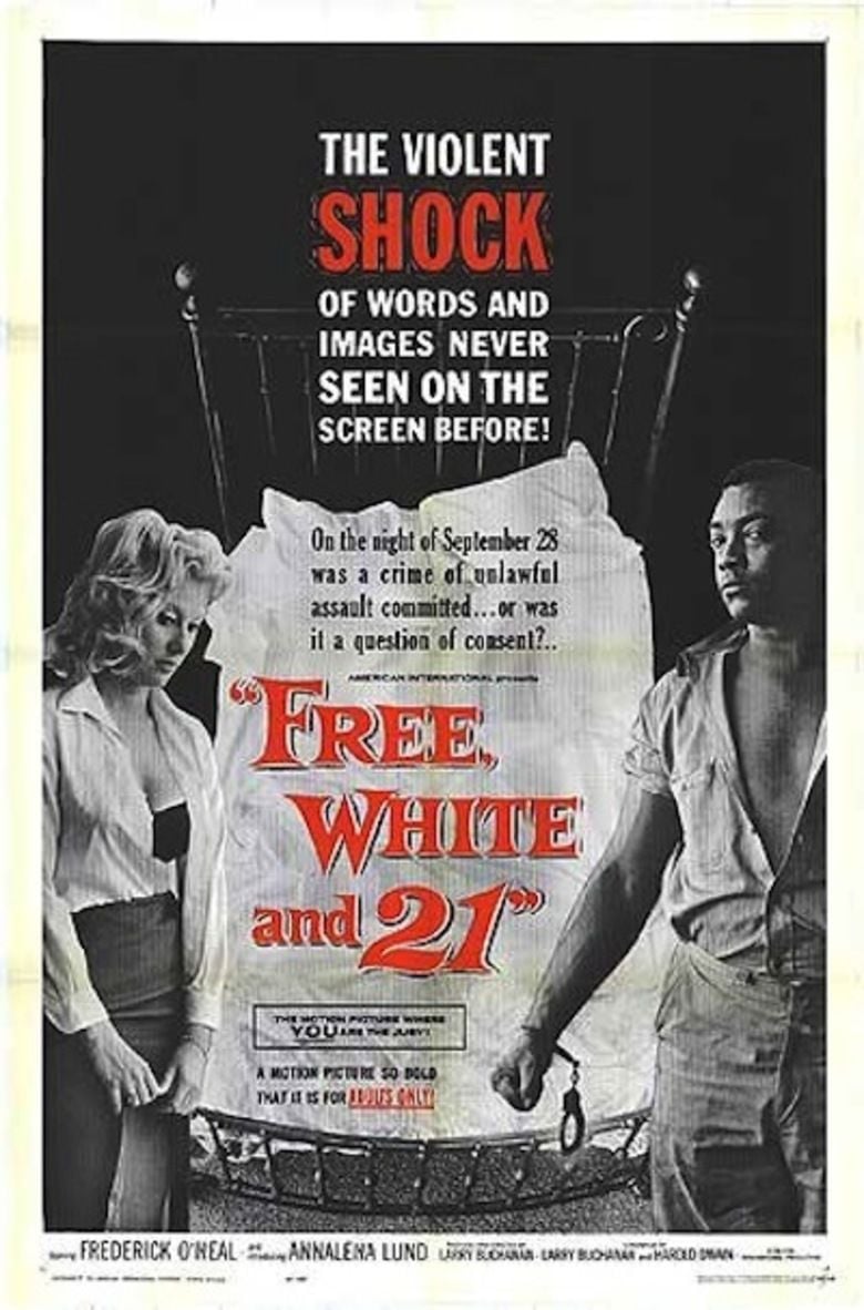 Free, White and 21 movie poster