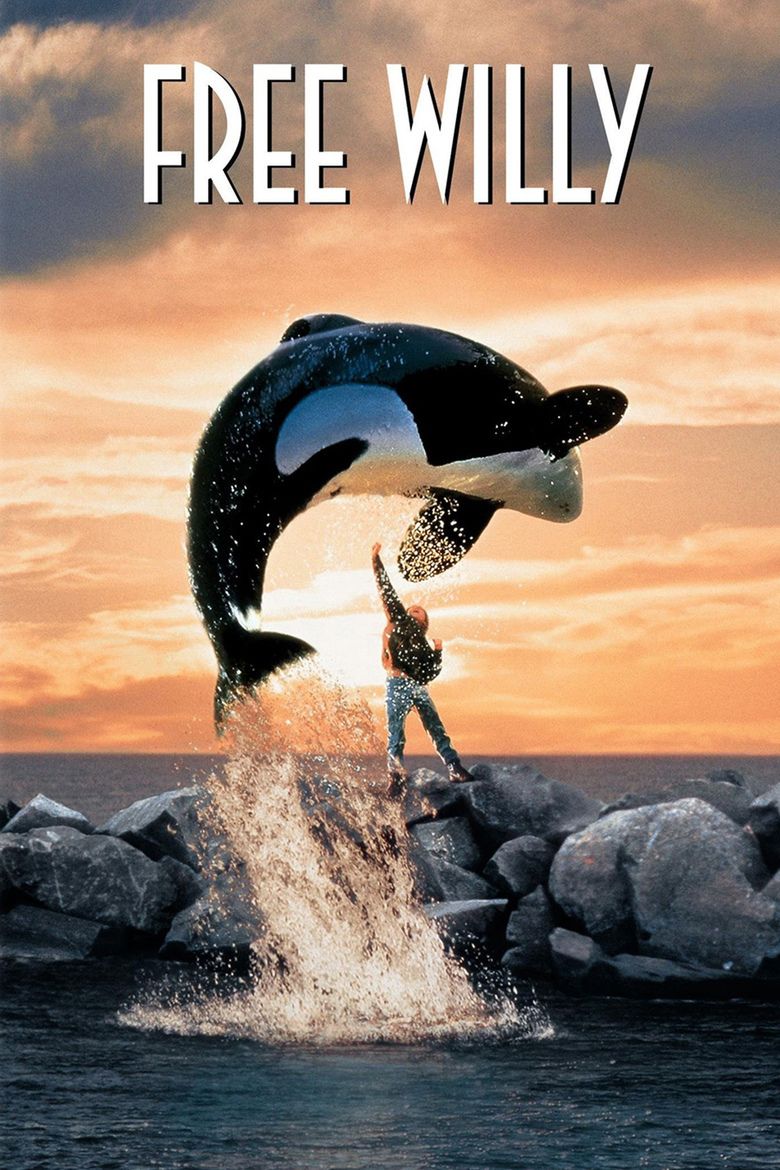 Free Willy movie poster
