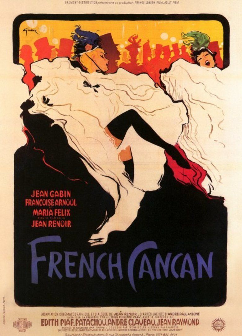 French Cancan movie poster