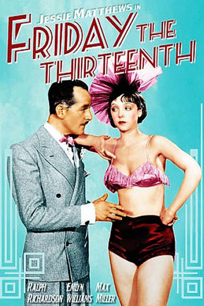 Friday the Thirteenth (1933 film) movie poster