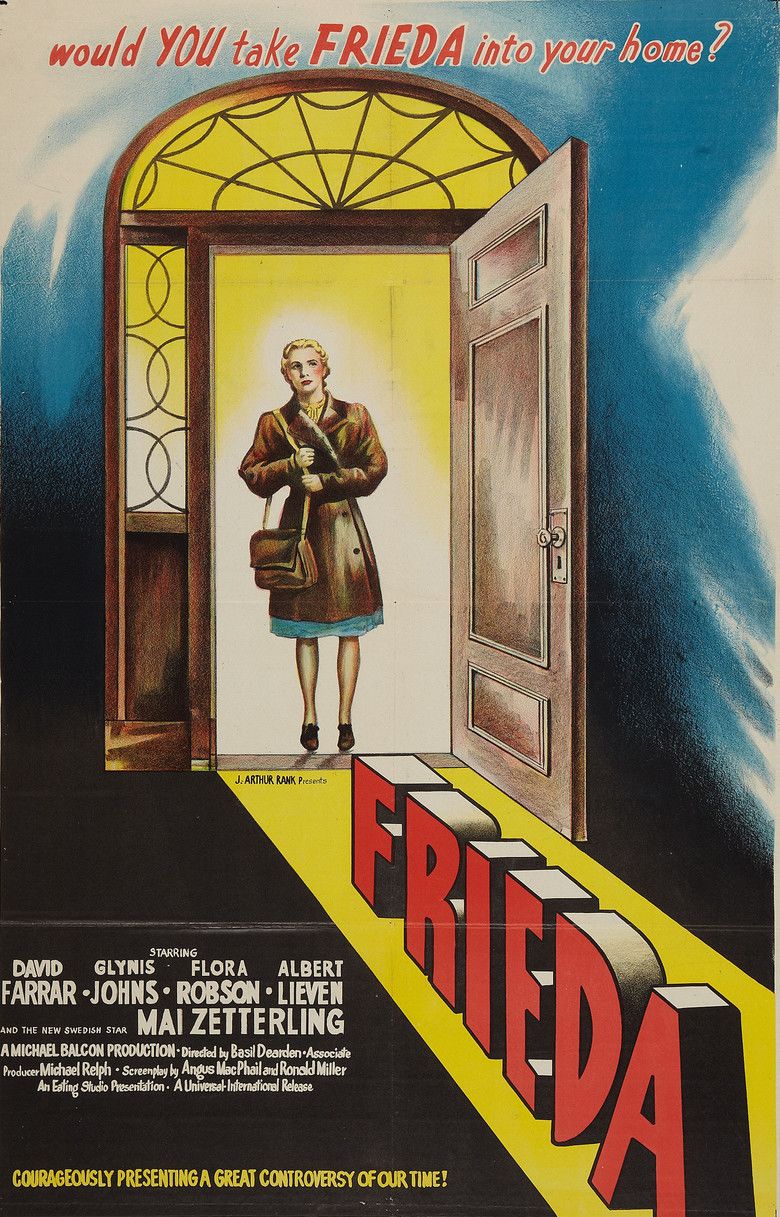 Frieda (film) movie poster
