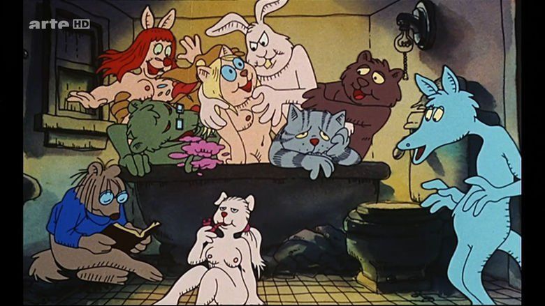 Fritz the Cat (film) movie scenes