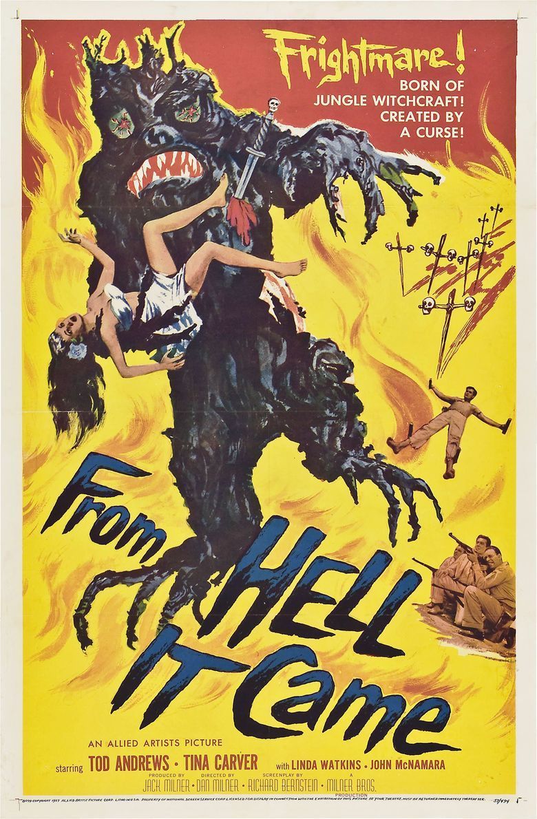 From Hell It Came movie poster
