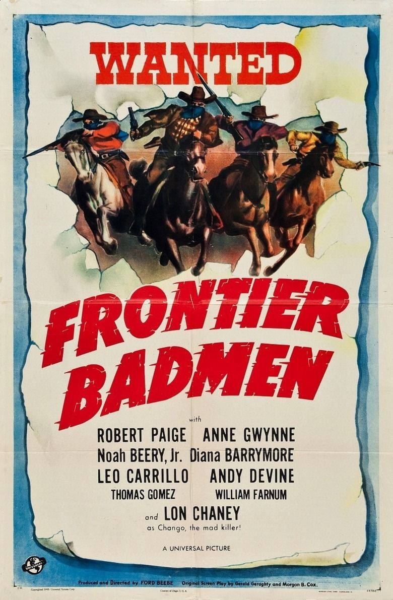 Frontier Badmen movie poster