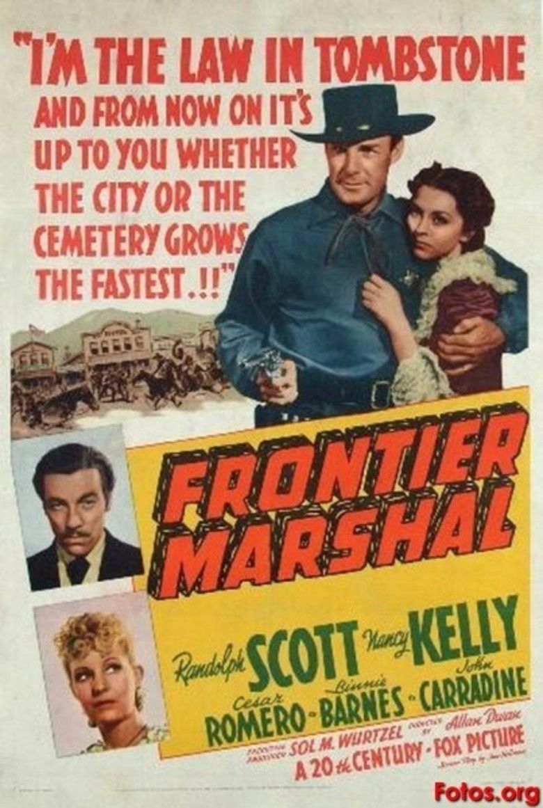 Frontier Marshal (1939 film) movie poster