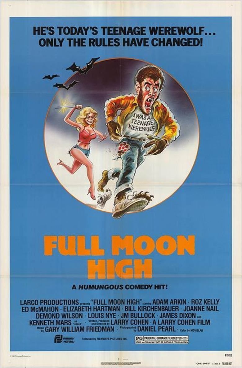 Full Moon High movie poster