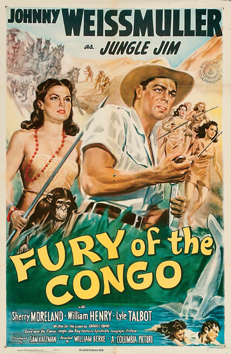 Fury of the Congo movie poster