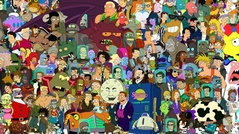Futurama: Benders Game movie scenes