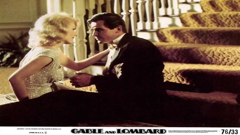 Gable and Lombard movie scenes