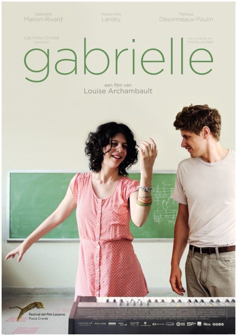 Gabrielle (2013 film) movie poster