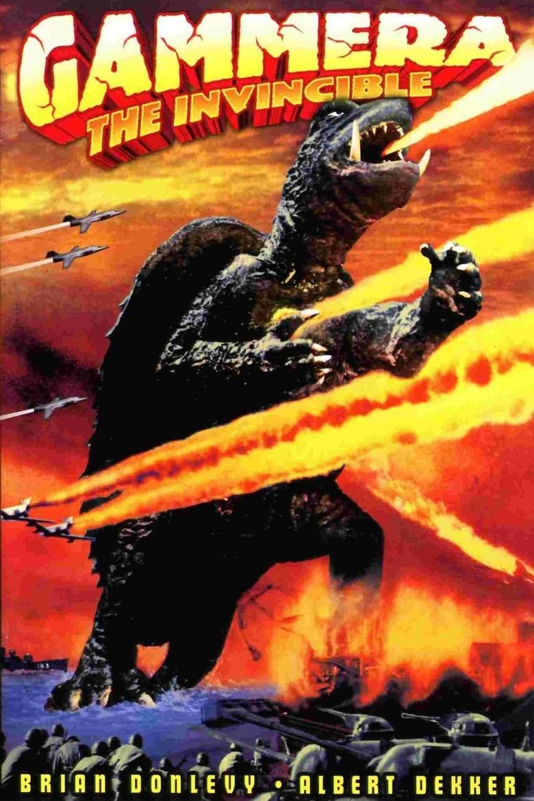 Gamera (film) movie poster