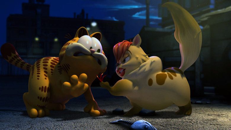 Garfield Gets Real movie scenes