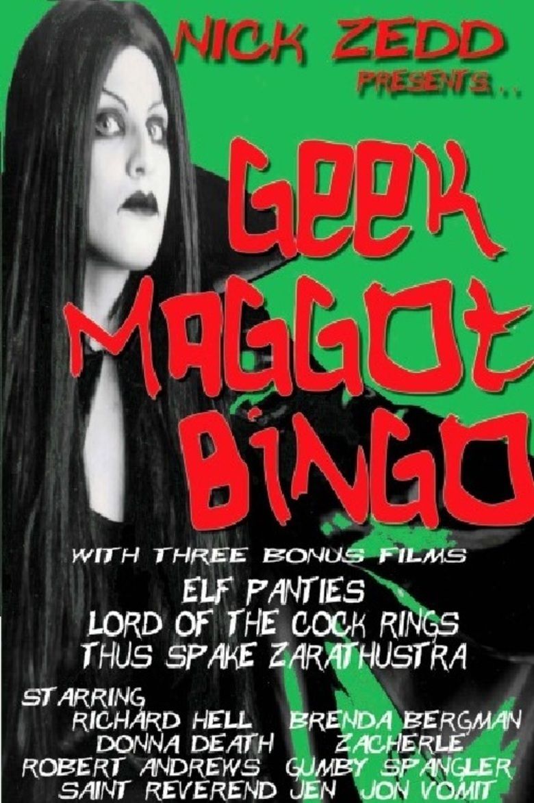 Geek Maggot Bingo movie poster