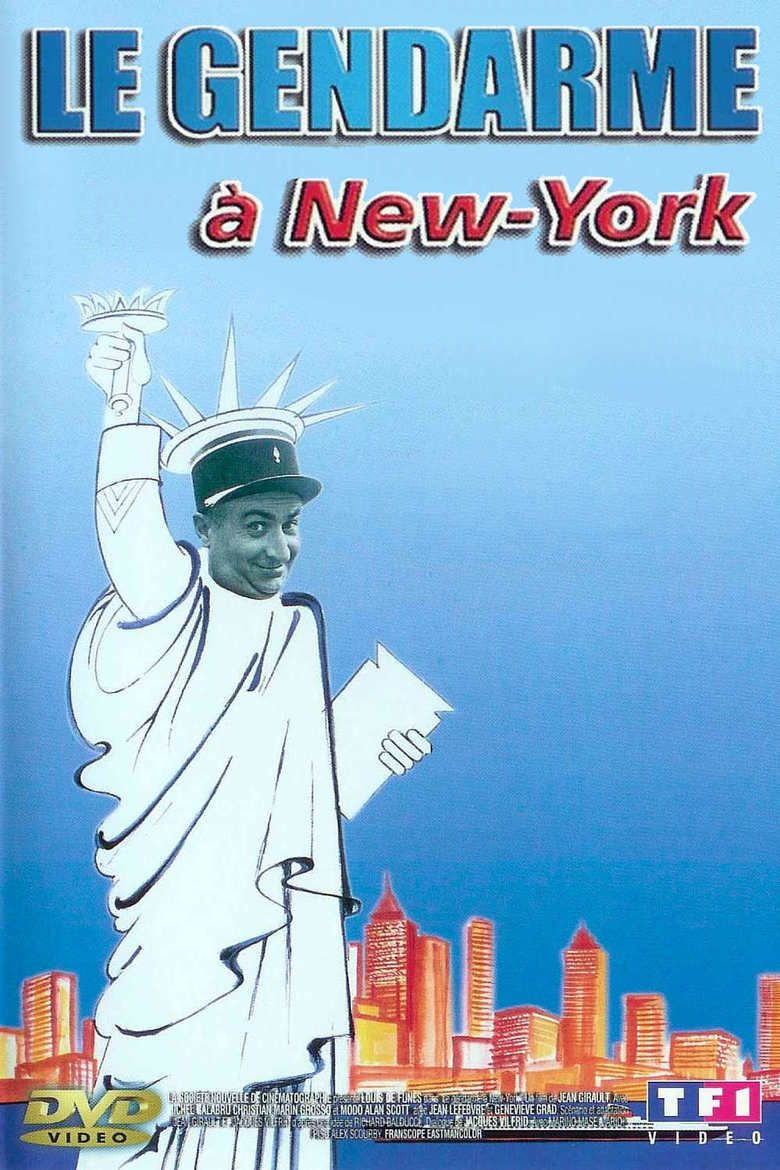 Gendarme in New York movie poster