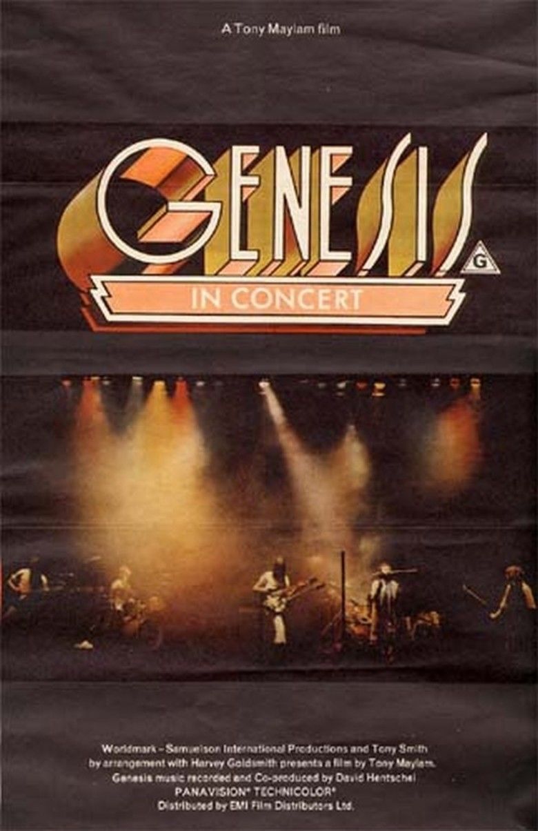 Genesis: In Concert movie poster