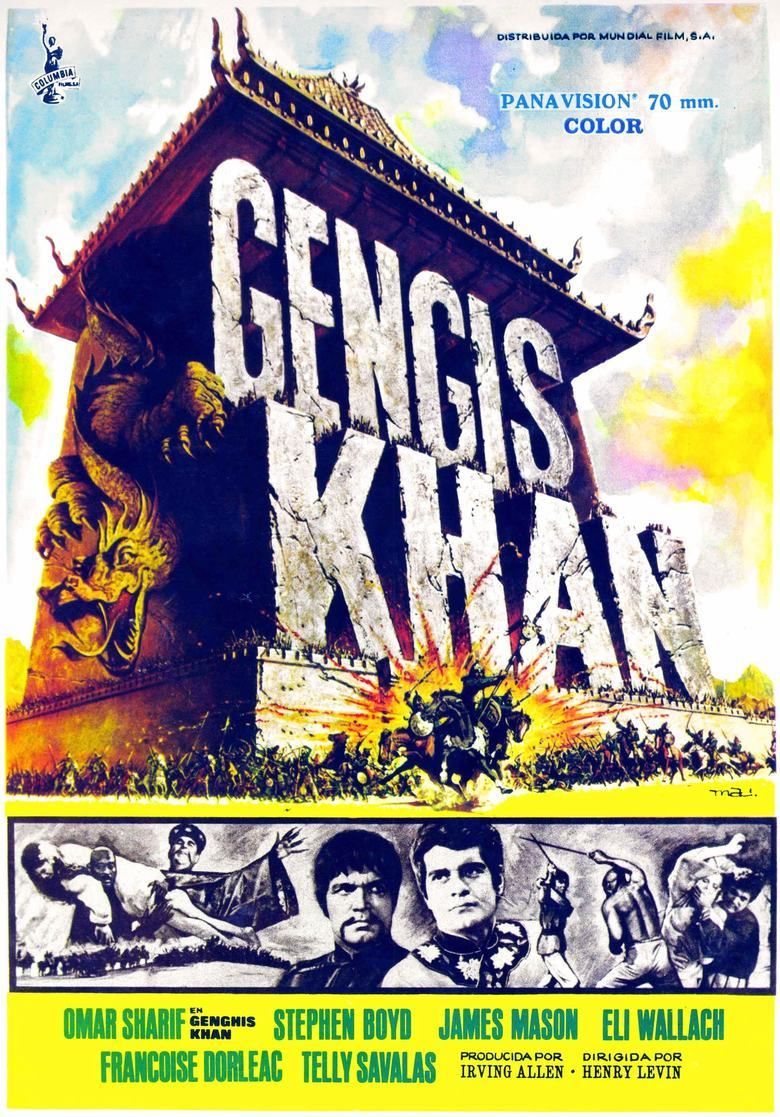 Genghis Khan (1965 film) movie poster