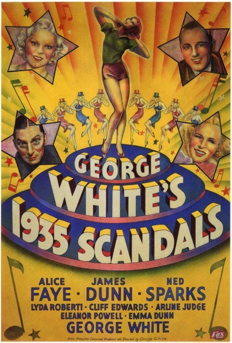 George Whites 1935 Scandals movie poster