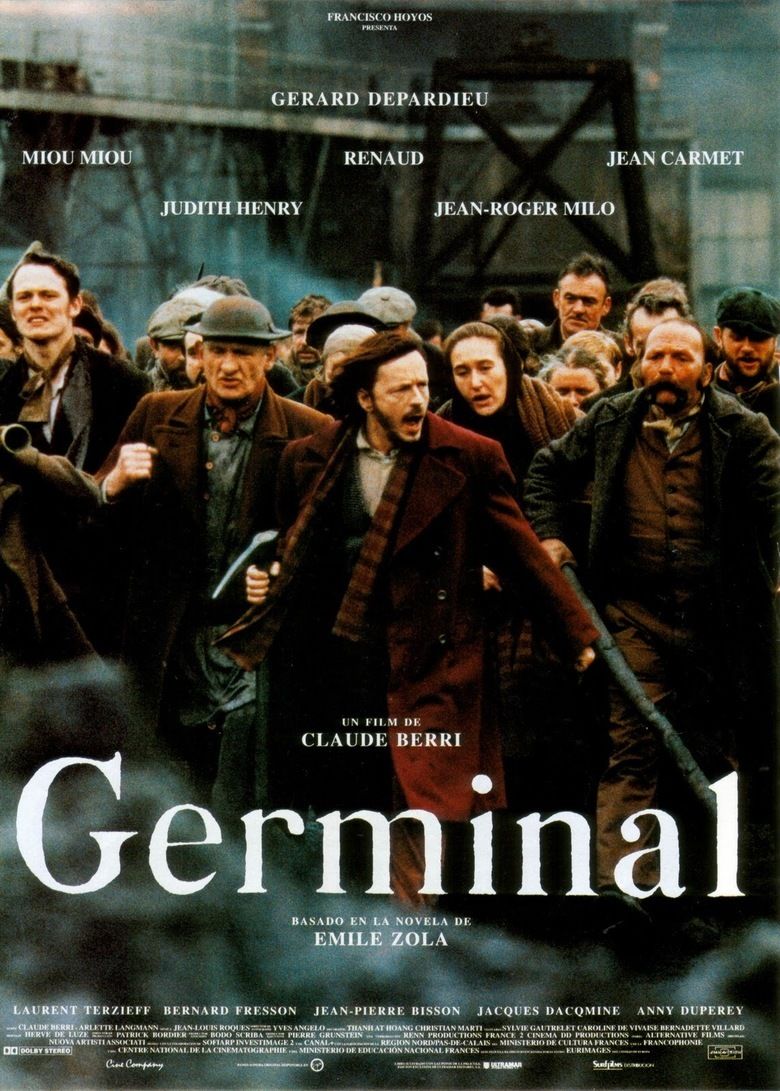 Germinal (1993 film) movie poster